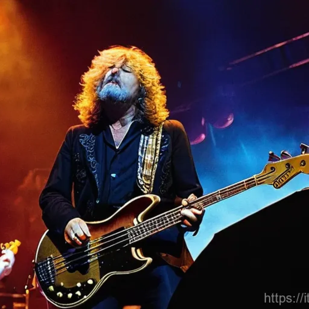 레드 제플린 대표 앨범 - **Prompt 1: "The Dawn of the Unmistakable Sound"**
    A dynamic, high-energy image capturing the ea...