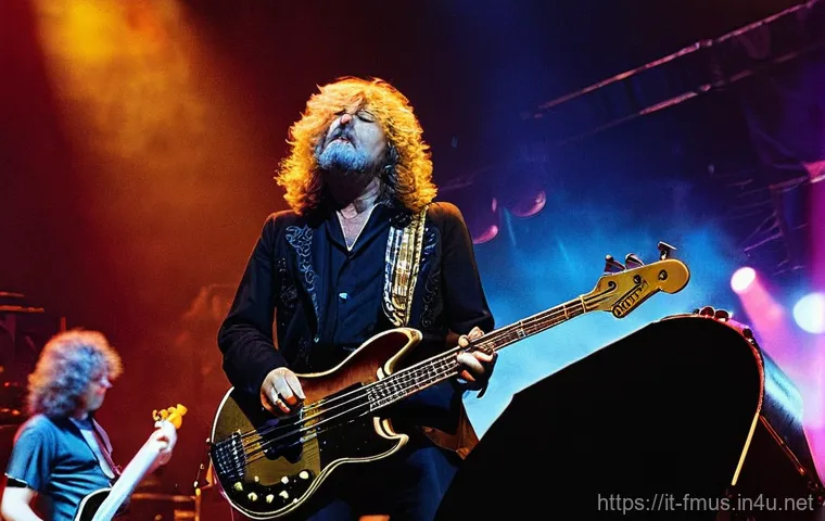 레드 제플린 대표 앨범 - **Prompt 1: "The Dawn of the Unmistakable Sound"**
    A dynamic, high-energy image capturing the ea...