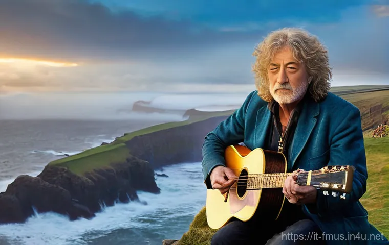 레드 제플린 대표 앨범 - **Prompt 1: "The Dawn of the Unmistakable Sound"**
    A dynamic, high-energy image capturing the ea...