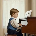 Home 17 엘튼 존 데뷔 연도 - **Prompt 1: Young Reginald Kenneth Dwight, a Future Star**
"A heartwarming, nostalgic portrait o...